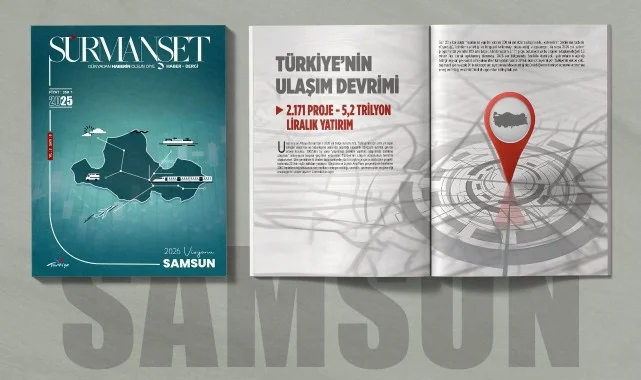 Sürmanşet Haber Medya Grubu’ndan Yeni Yıla Özel Dergi: “2026 Vizyonu Samsun”