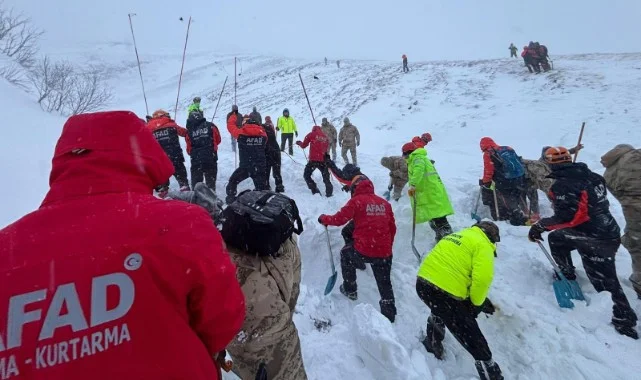 AFAD’dan 28 İl İçin Çığ Uyarısı