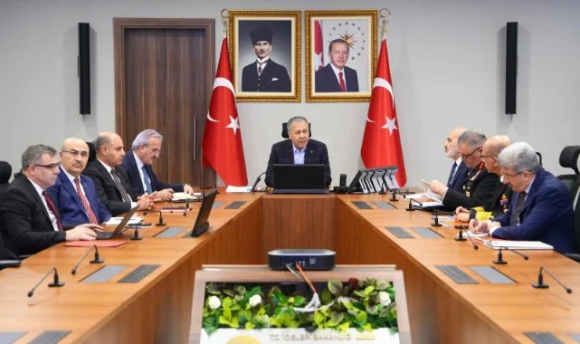 Bakan Yerlikaya Başkanlığında Koordinasyon Toplantısı Gerçekleştirildi