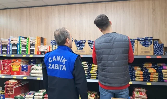 Canik Zabıtasından Sıkı Denetim