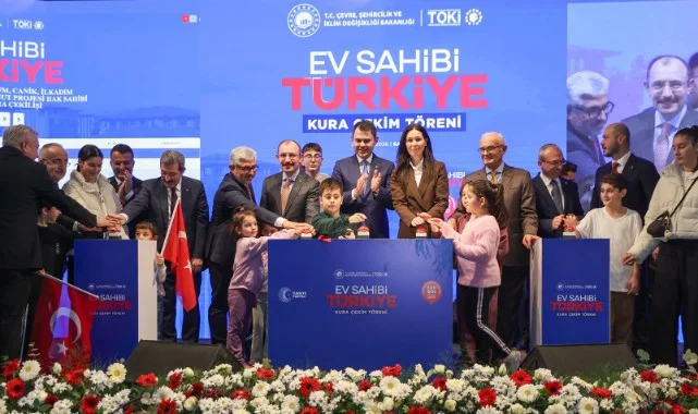 Samsun’da 6 Bin 397 Sosyal Konutun Hak Sahipleri Kura ile Belirlendi