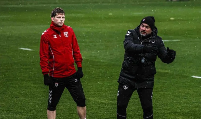 Samsunspor, Aliağa Futbol A.Ş. Maçı Hazırlıklarını Sürdürdü