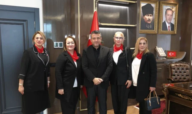 Sevdamız Samsun Kadınlar Meclisi’nden Başkan Halit Doğan’a Yeni Yılın İlk Ziyareti