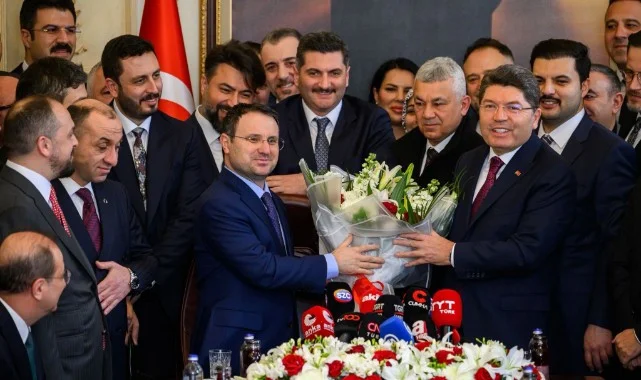 Adalet Bakanlığında Görev Devir Teslimi: Akın Gürlek Görevi Yılmaz Tunç’tan Devraldı