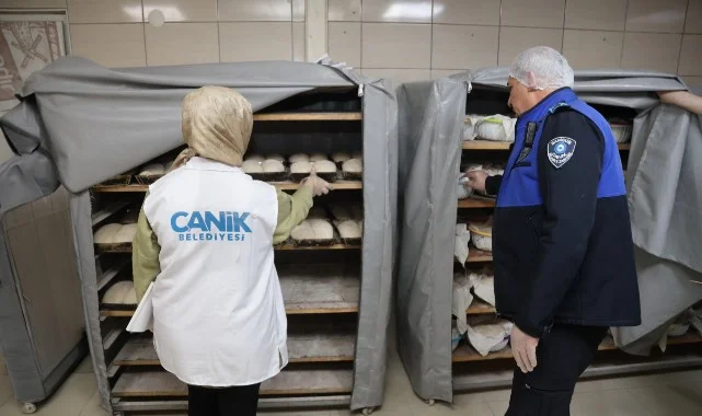 Canik'te Ramazan Denetimi: Fırınlar Tek Tek İncelendi
