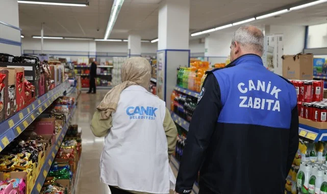Canik'te Ramazan Denetimi: Marketler Mercek Altında