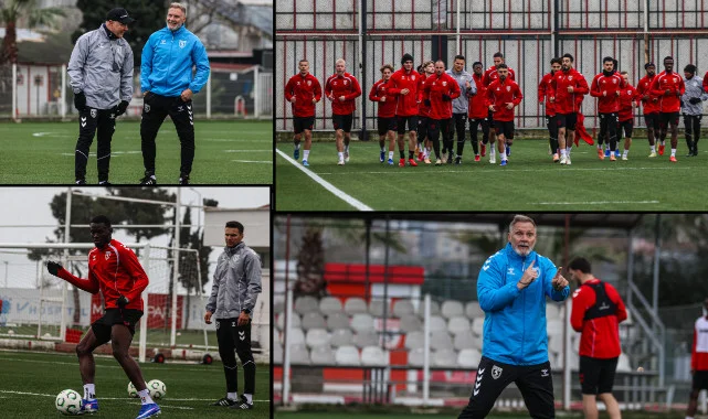 Samsunspor, KF Shkëndija Maçı Hazırlıklarına Başladı