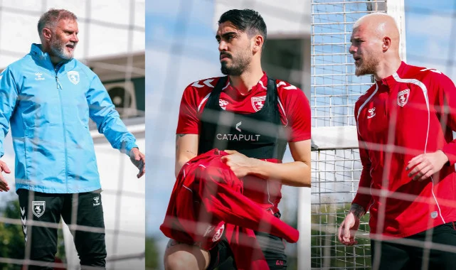 Samsunspor, Shkëndija Maçı Hazırlıklarını Tamamladı