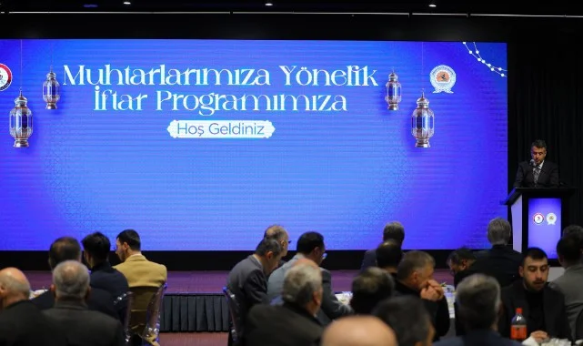 Muhtarlarla Ramazan İftarı Samsun’da Birlik ve Beraberliği Pekiştirdi