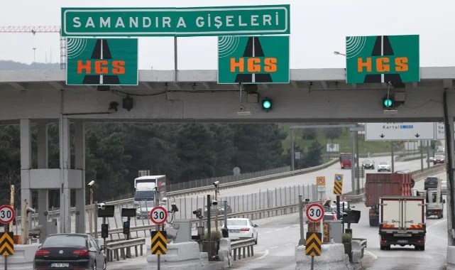 Otoyollarda HGS Kullanımı 585 Milyonu Aştı