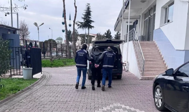 Samsun'da 9 Yıl 8 Ay Hapis Cezası Bulunan Şahıs Yakalandı