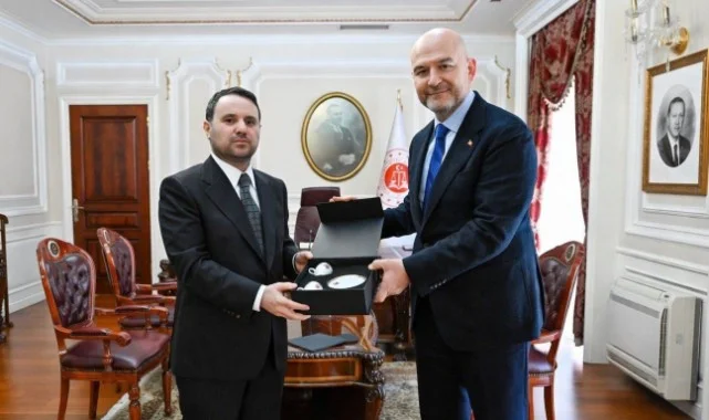Süleyman Soylu’dan Adalet Bakanı Akın Gürlek’e Ziyaret