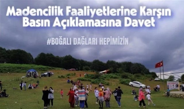 Boğalı Dağı Maden Faaliyetlerine Karşı Taşova’da Ortak Tepki: “Toprağın Üstü Altından Değerlidir”