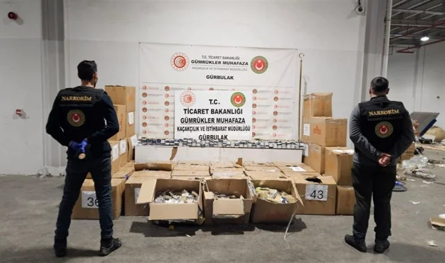 Gümrük Muhafaza’dan 3 Ayda 7,2 Ton Uyuşturucu Operasyonu