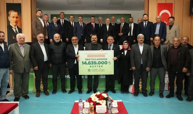 Samsun’da Çiftçiye 15 Milyon TL’lik Destek