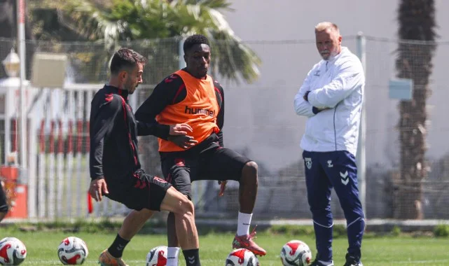 Samsunspor, Beşiktaş Maçı Hazırlıklarını Sürdürüyor