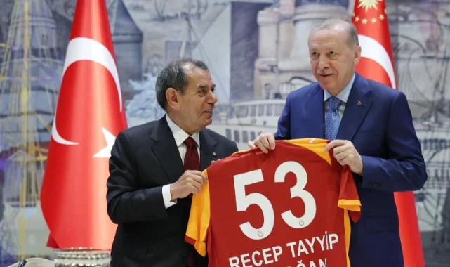 Cumhurbaşkanı Erdoğan, Süper Lig Şampiyonu Galatasaray’ı Kabul Etti