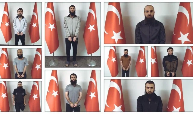 MİT’ten Sınır Ötesinde DEAŞ Operasyonu: Kırmızı Bültenle Aranan 10 Terörist Türkiye’ye Getirildi