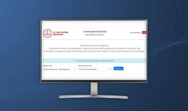 Okullar, "Veli Randevu Sistemi" Üzerinden Veli Adına Randevu Oluşturabilecek