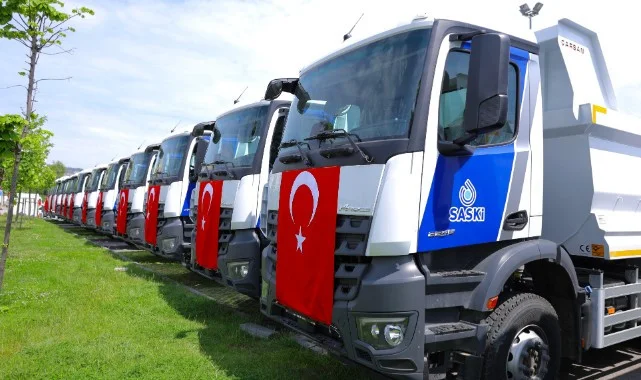 Samsun’da SASKİ’nin Araç Filosu 191 Milyon TL’lik Yatırımla Güçlendi