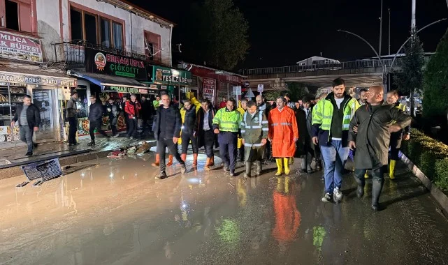 Samsun’un Havza İlçesinde Sel Sonrası Temizlik Çalışmaları Sürüyor