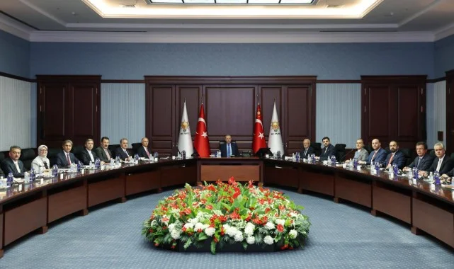 AK Parti MYK, Cumhurbaşkanı Erdoğan Başkanlığında Toplandı