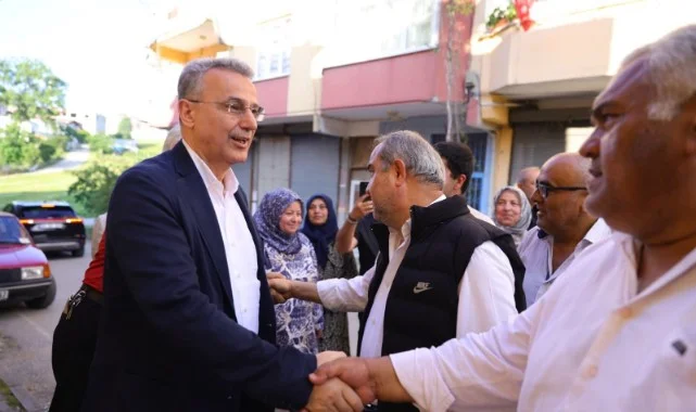 Başkan İhsan Kurnaz Kıran Mahallesinde Vatandaşla Buluştu