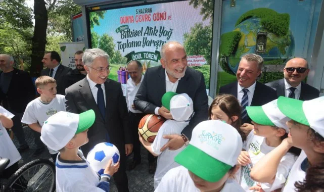 Canik'te 2 Ton Atık Yağ Toplandı