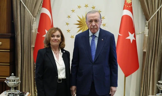 Cumhurbaşkanı Erdoğan, İspanya Anayasa Mahkemesi Başkanvekili Huertas'ı Kabul Etti