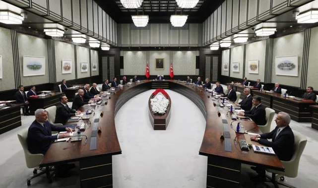 Cumhurbaşkanlığı Kabinesi Erdoğan Başkanlığında Toplandı