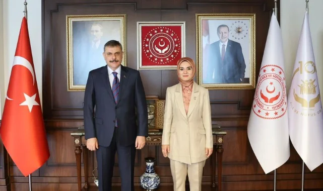 İçişleri Bakanı Mustafa Çiftçi'den Bakan Göktaş'a Ziyaret