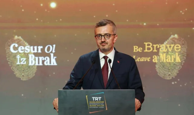 İletişim Başkanı Duran, “17. TRT Uluslararası Belgesel Ödülleri” Töreninde Konuştu