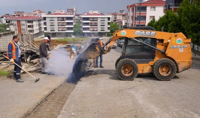 İlkadım’da Yollar Yenileniyor