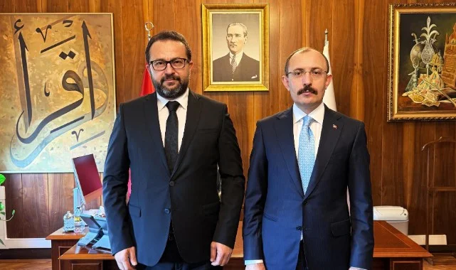 Said Çetintaş, Mehmet Muş'u TBMM'de Ziyaret Etti