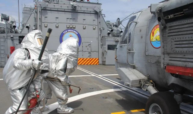 TCG Oruçreis, Atlantik Okyanusu’nda NATO ile Ortak Eğitim Faaliyetlerine Katıldı