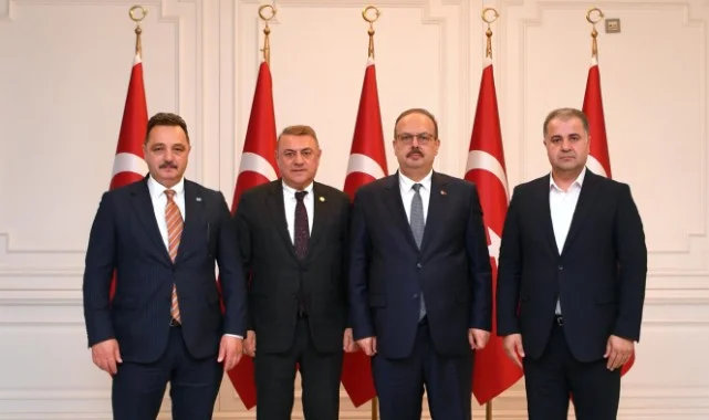 TİMBİR Heyetinden Ankara Valisi Yakup Canbolat’a Hayırlı Olsun Ziyareti