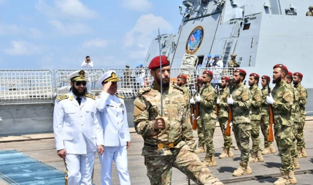 Deniz Kuvvetleri Komutanı Oramiral Ercüment Tatlıoğlu, TCG İstanbul İle Lazkiye'yi Ziyaret Etti