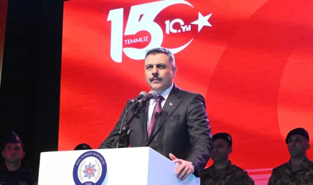 İçişleri Bakanı Çiftçi: "15 Temmuz'u Türkiye'nin Dört Bir Yanında Düzenlenen Programlarla Andık"