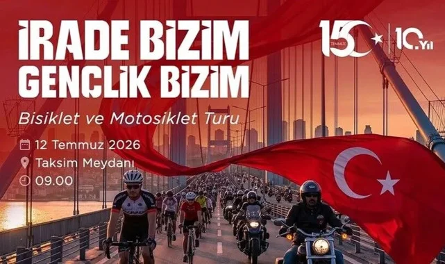 İstanbul'da 15 Temmuz Demokrasi ve Milli Birlik Günü İçin Bisiklet Turu Düzenlenecek