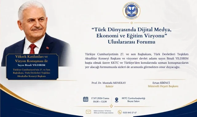 KKTC’de Dijital Medya, Ekonomi Ve Eğitim Vizyonu Forumu Düzenleniyor