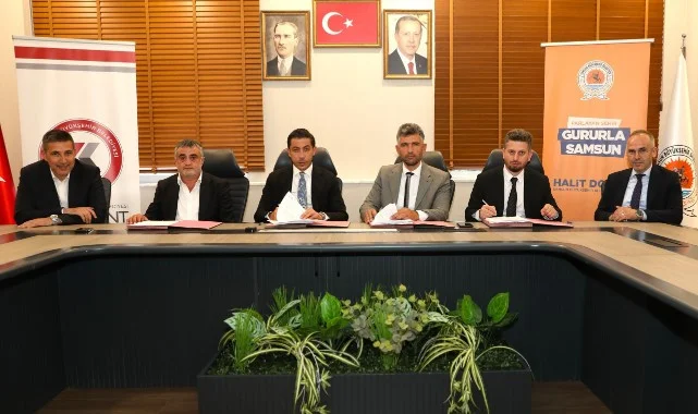 Samsun Atakum'daki Dev Projede İmzalar Atıldı