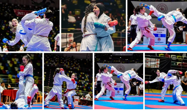 Samsun’da Türkiye Ümit, Genç ve U21 Karate Şampiyonası Tamamlandı