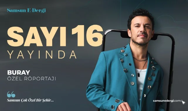 Samsun E-Dergi'nin 16'ncı Sayısı Yayınlandı