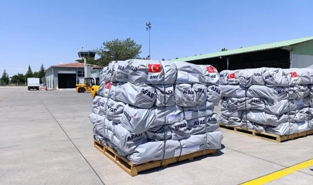 Türkiye'den Depremden Etkilenen Venezuela'ya 30 Ton İnsani Yardım