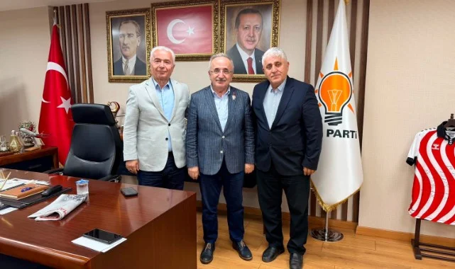 Türkiye Karate Federasyonu Heyetinden AK Parti İl Başkanı Mehmet Köse'ye Ziyaret