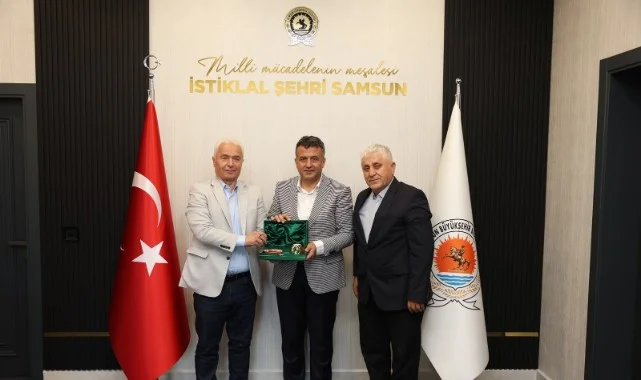 Türkiye Karate Federasyonu Heyetinden Başkan Halit Doğan'a Ziyaret