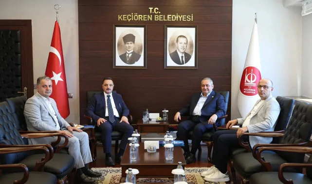 TİMBİR Heyetinden Keçiören Belediye Başkanı Mesut Özarslan'a Ziyaret