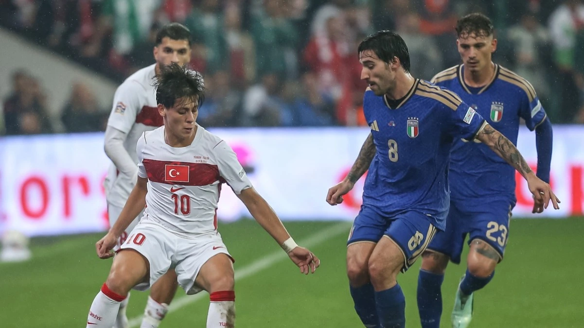 A Milli Futbol Takımı, İtalya'ya 4-1 Mağlup Oldu