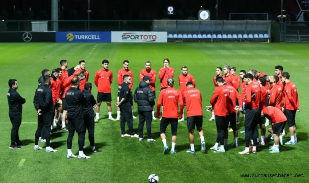 A Millî Takım’da Almanya ve Galler Maçlarının Hazırlıkları Sürüyor