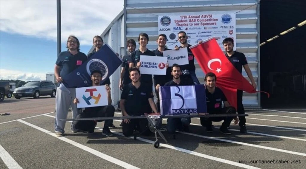 ABD'deki İHA yarışmasında Yıldız Teknik Üniversitesi üçüncü oldu